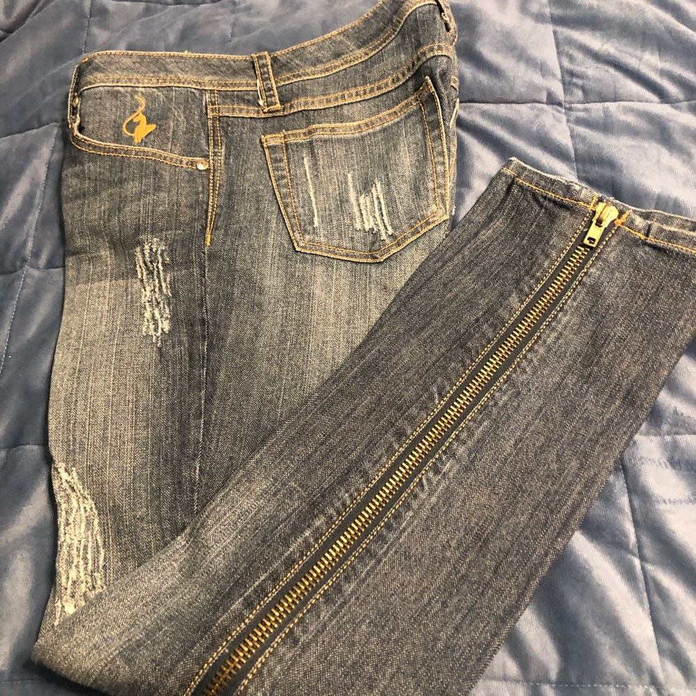 Denim Baby Phat Jean Size 7